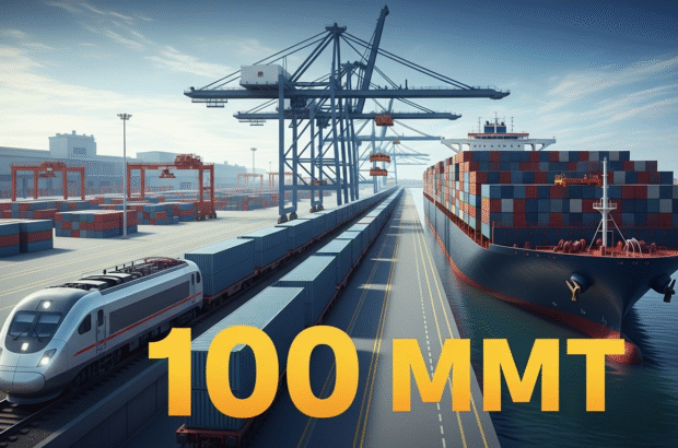Gujarat Port $\text{100}$ MMT