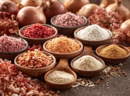 Dehydrated Red / Pink Onion