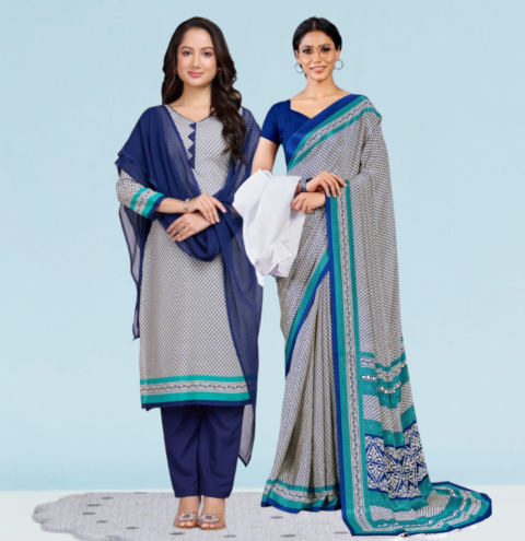 Uniform Saree and Fabric Exporter India