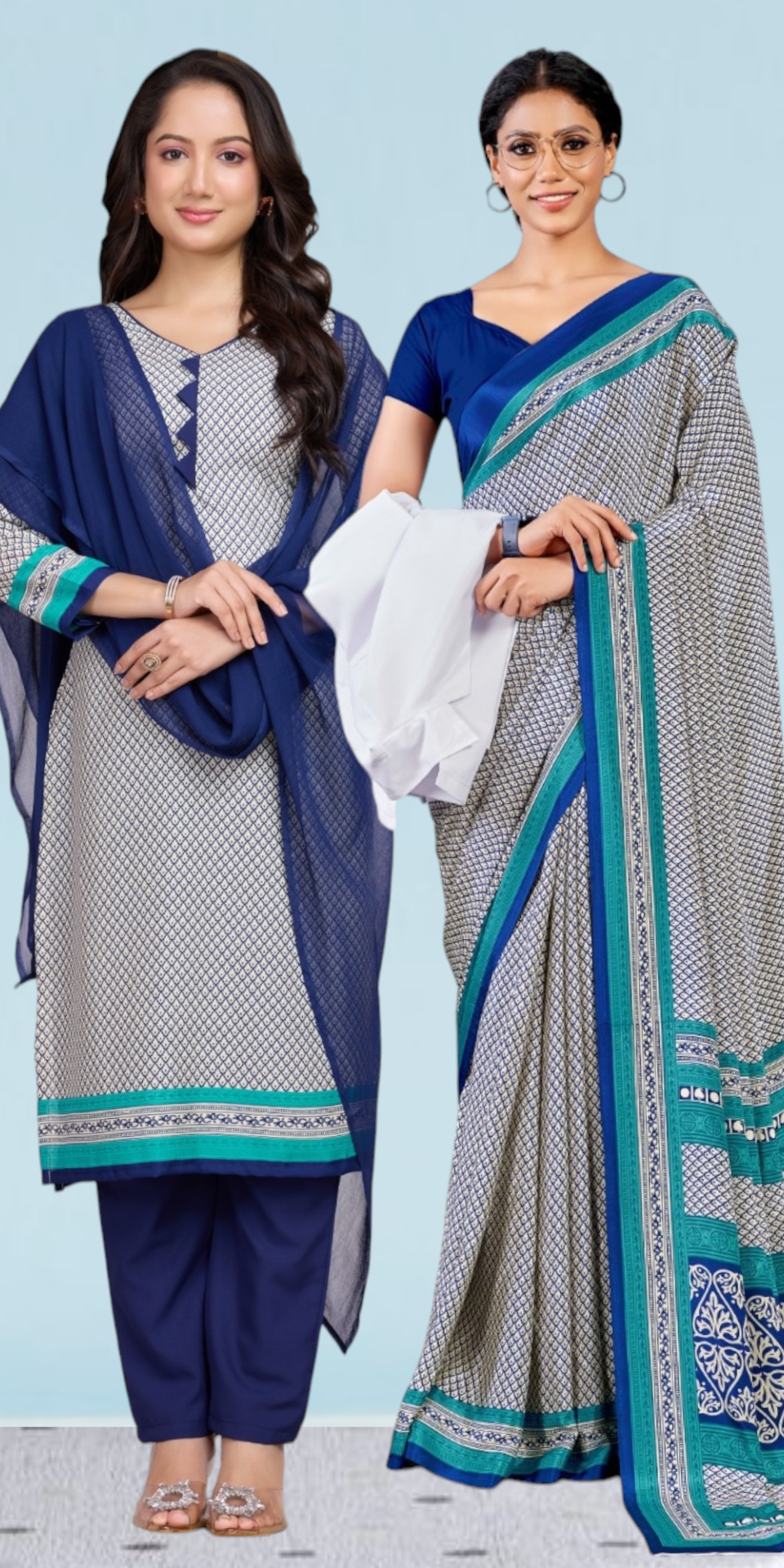 Uniform Saree and Fabric Exporter India