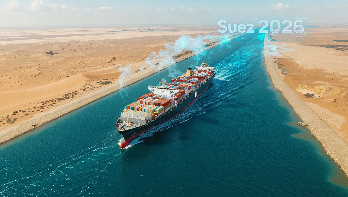 VITAL! 2026 Shipping Pivot: Suez Returns & Rates Surge 3 Suez Canal Reopens for Majors